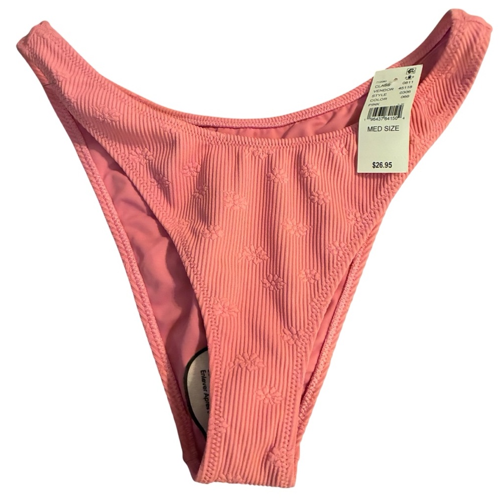 NWT PACSUN PINK BIKINI BOTTOM SIZE M